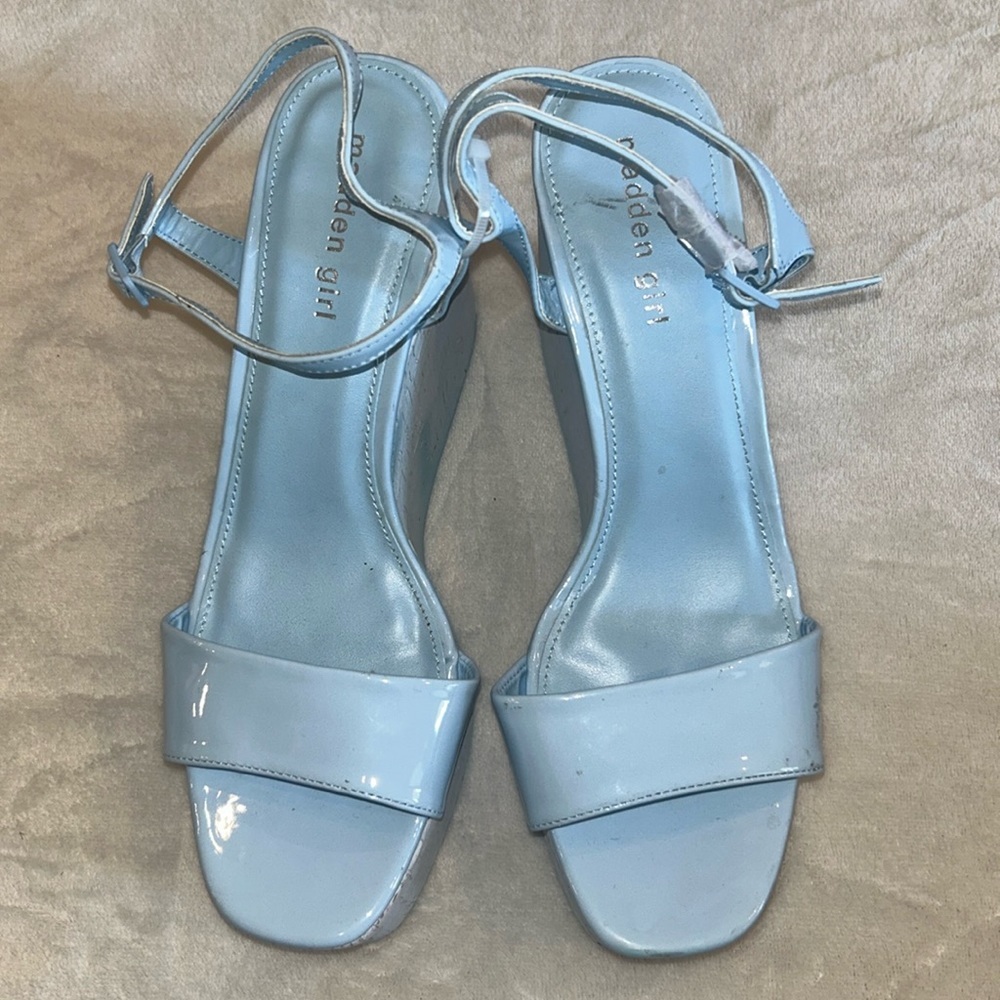 Madden Girl Women's Blue Espadrilles size 11 - Picture 2 of 7